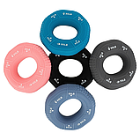 Еспандер кистьовий Кільце з потрійним навантаженням JELLO FI-0649 навантаження 9-36 кг, фото 8