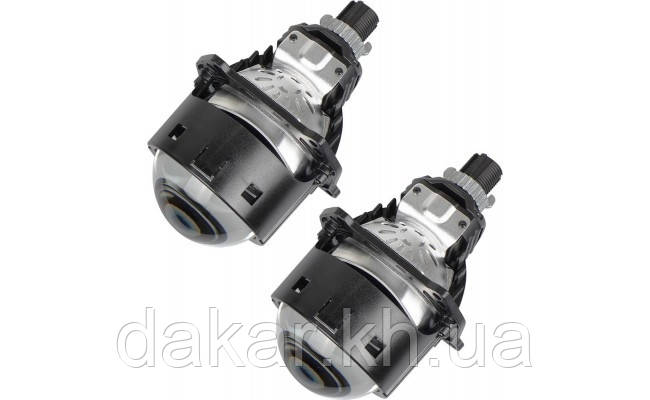 AMS ORIGINAL A3 MAX 5000K 3.0 F/R 61/68 Вт 5000К світлодіодні автомобільні лінзи, фото 1