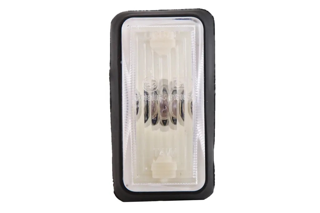 Повторювач 2105 на клямках білий із прокладкою з лампою, фото 1