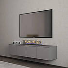 Тумба під ТВ Doros Левія Графіт 4Д 160х35х33 см