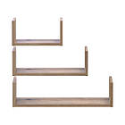 Комплект полиць Doros Філ Дуб Евок 3 шт. 30/45/60х15х15 DRS-011645