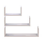 Комплект полиць Doros Філ Кашемір 3 шт. 30/45/60х15х15 DRS-011647