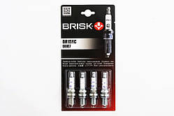 Свічки "Brisk" Super ВАЗ 2112  (ключ на 16, зазор 0.7)