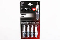 Свічки "Brisk" Super ВАЗ 2112  (ключ на 16, зазор 1.0)