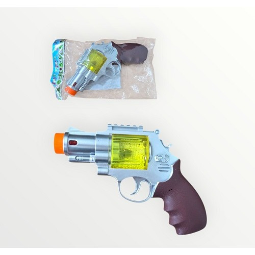 Пістолет на батарейках музичний зі світлом 2219 в пакеті 19*13*4.5см