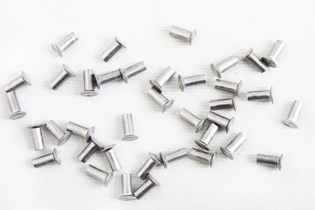 Заклепки задніх тормозной колодок 2101, ГАЗ-24 "ЛогКомпані" 4*10 (40 шт.), фото 1