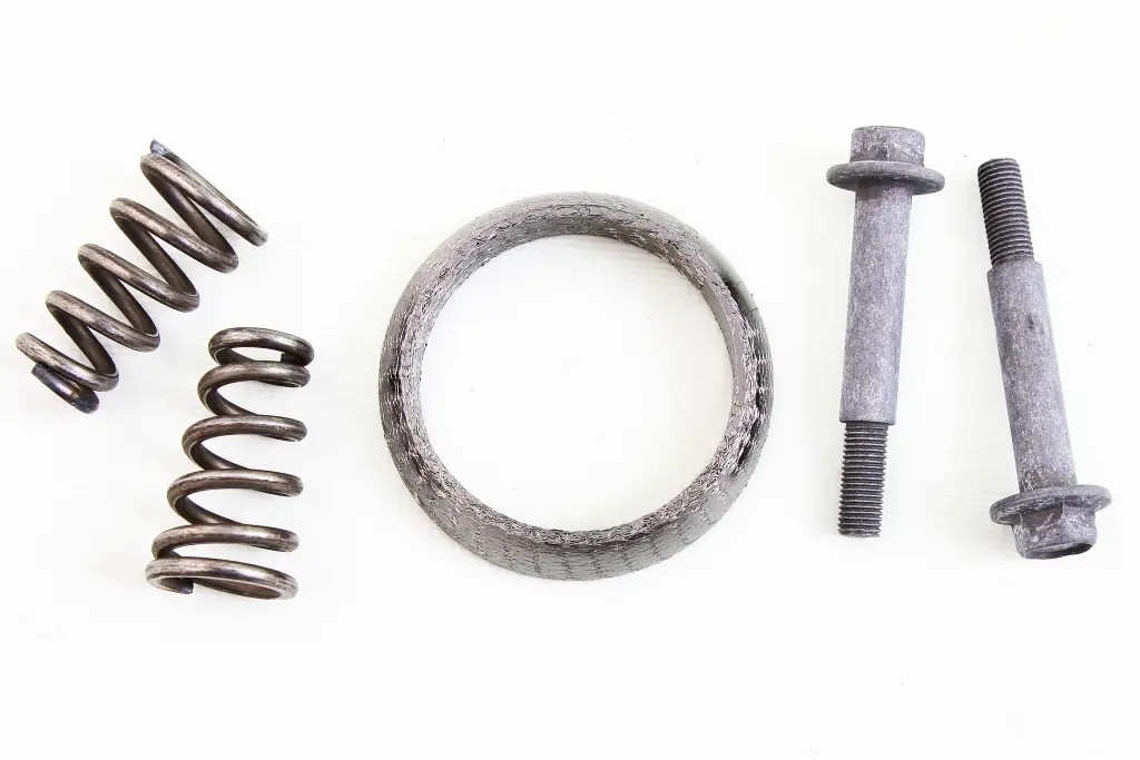 Р/к каталізатора 2110 "ASR" (кілце металографіт., 2 болти, 2 пружинки), фото 1