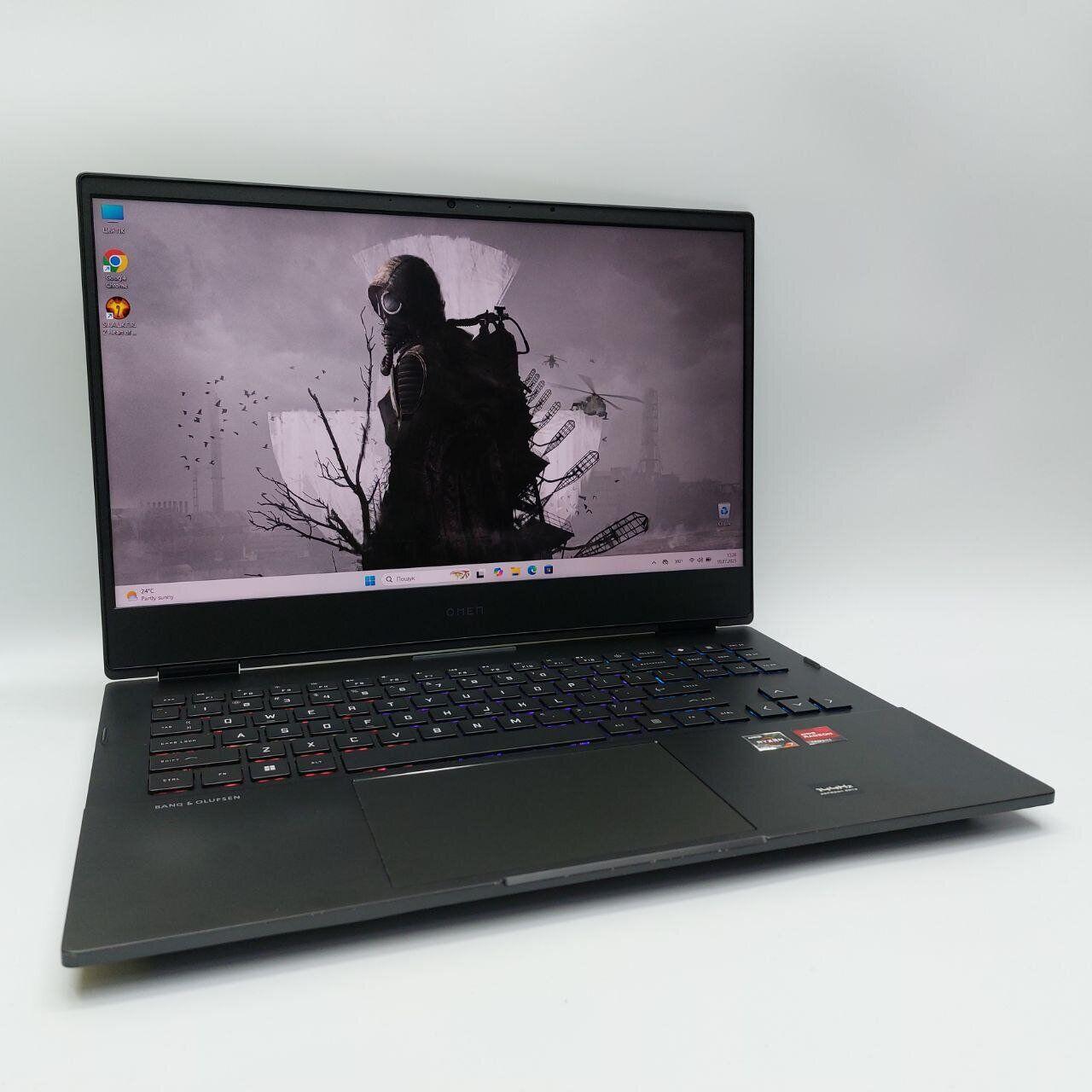 Б/в Ігровий ноутбук Б-клас HP Omen 16 16.1" 1920x1080| Ryzen 7 6800H| 16 GB RAM| 1000 GB SSD| Radeon RX 6650M 8GB