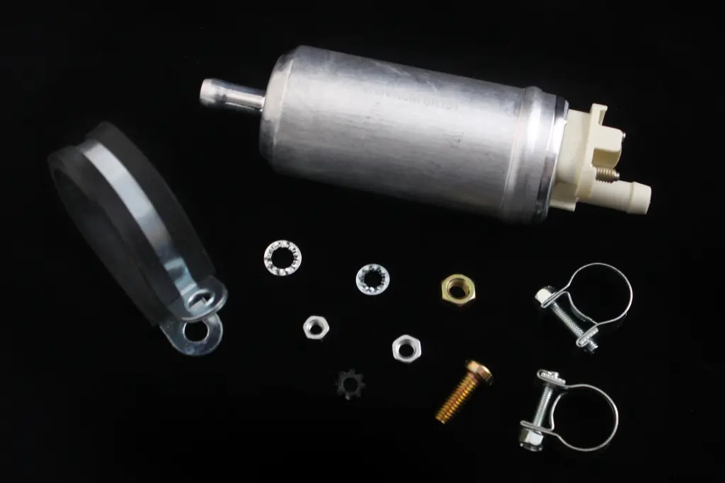 Насос паливний універс. електролектр. "Shin Kum" с крепежом (2101-2108) (SK-151 (KS64)), фото 1