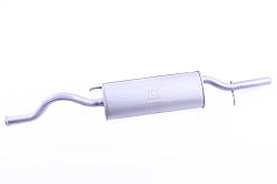 Глушник ВАЗ 2112 нового зразка "ТМК" закатний (Богдан, дв. 1.6, заміст квадратного)