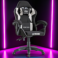 Геймерське ігрове крісло сірого кольору з масажем для дому, комп'ютерні крісла з високою спинкою для геймерів|ТРЕБА