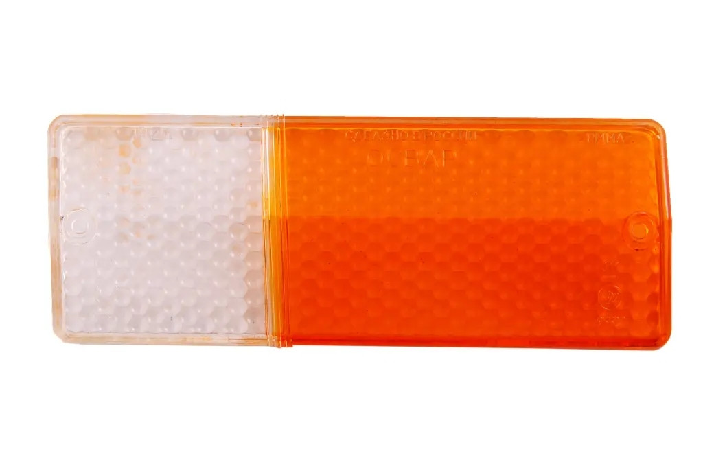 Розсіювач підфарніка 2106 оранж./білий  лівий, фото 1