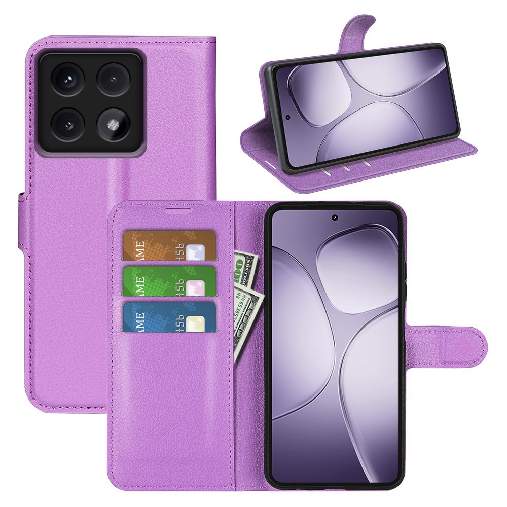 Чохол-книжка Litchie Wallet для Xiaomi 14T Pro Violet, фото 1
