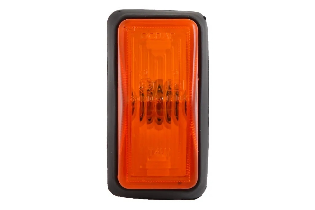 Повторювач 2105 на клямках жовтогар. з прокладкою  з лампою, фото 1