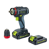 Акумуляторний шуруповерт Титан PDS211S SET EHA