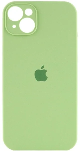 Чохол-накладка EpiK Silicone Case Full Camera Protective (AA) для Apple iPhone 15 (6.1) Mint, фото 1