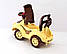 Каталка-толокар Technok Toys Котик 2315 (3) дитяча машинка з багажником, бежевий, фото 5