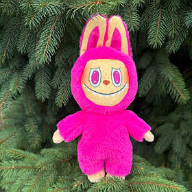 М`яка Іграшка Лабубу Labubu рожева Україна плюш 34*13*8см (00422-81)