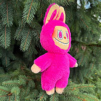 М`яка Іграшка Лабубу Labubu рожева Україна плюш 34*13*8см (00422-81), фото 2