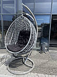 Крісло кокон  «Релакс» з лози та ротангу. Арт:99126, фото 3