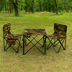 Кємпінговй/Рибацький набір стул та 2 стула