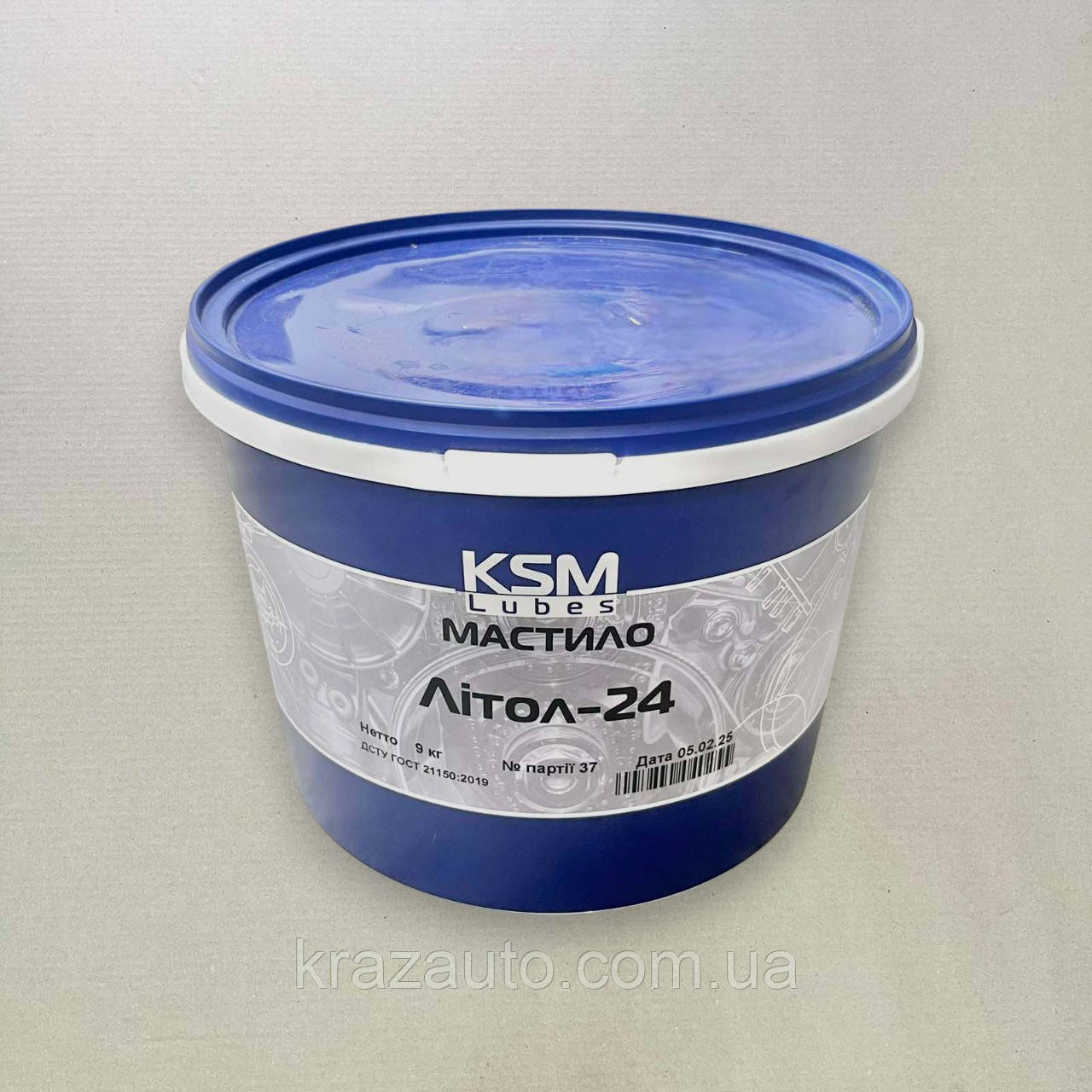 Мастило Літол-24 гость Екстра КСМ-ПРОТЕК (відро 9 кг). 410663, фото 1