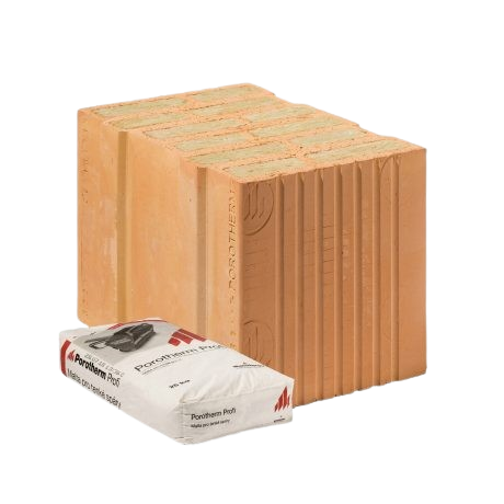 Керамічний блок Porotherm 38 T Profi