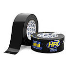 50x0,3мм 25м Скотч армований посиленний тканина, поліестер, поліетилен/каучук чорний [INRUC0006500250020] CB5025 HPX