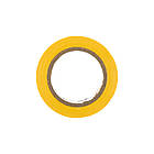 19x0,18мм 20м Ізоляційна стрічка ПВХ жовта [UIZ-20-10-K05-U] UEC