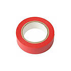15x0,13мм 10м Ізоляційна стрічка ПВХ червона [2NI20R] Quadro ДКС