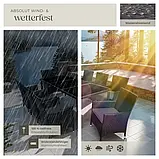 Аллюмінієвий обідній комплект меблів із ротанга + чохол!, фото 6