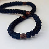 Сутажні чотки ручної роботи (50 вузлів), фото 2