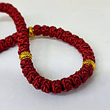 Чотки для молитви з сутажа (50 вузлів), фото 2