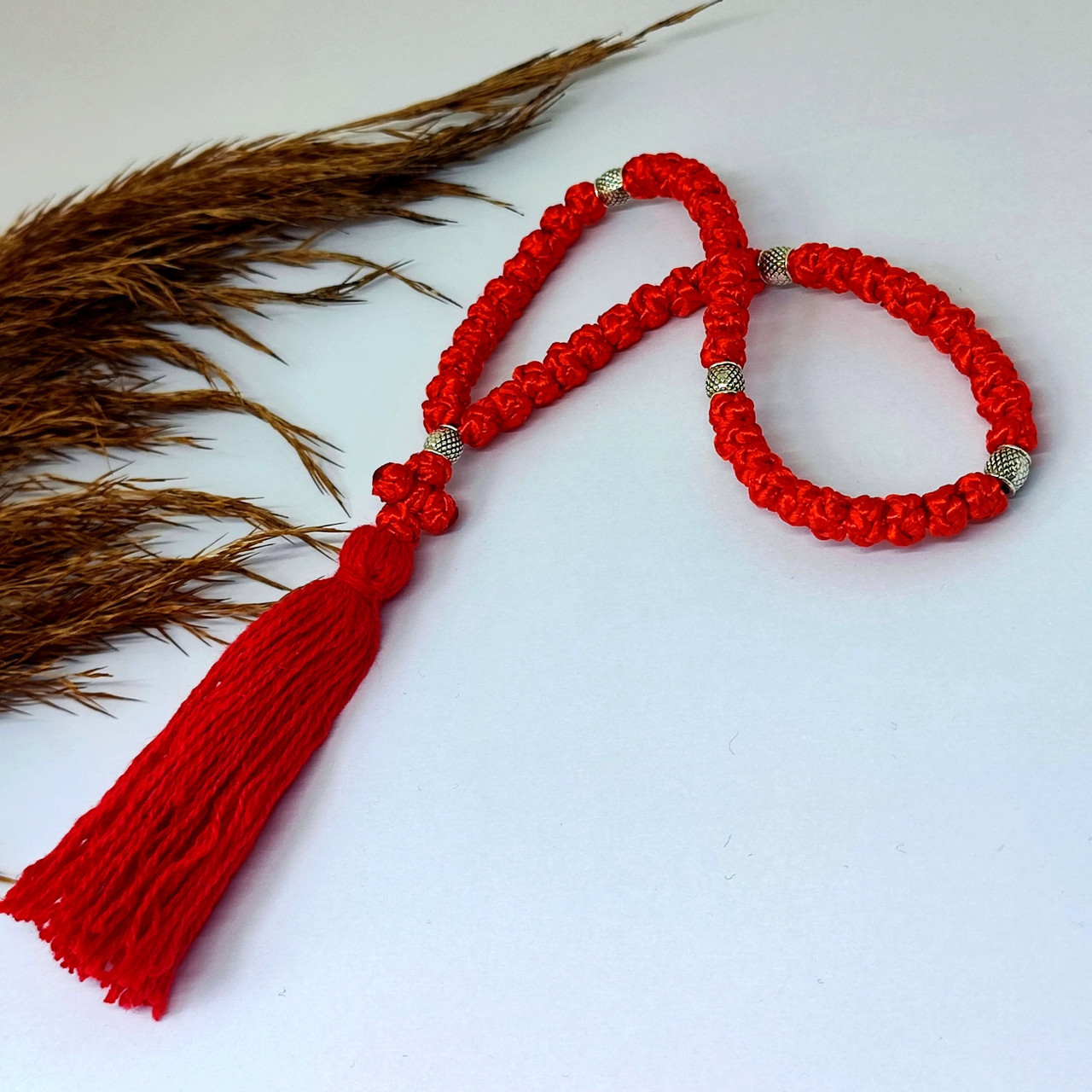 Молитовна вервиця з вузликів (50), фото 1