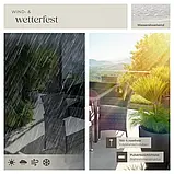 Елегантний набір садових меблів з ротангу 6+1 + чохол, фото 10