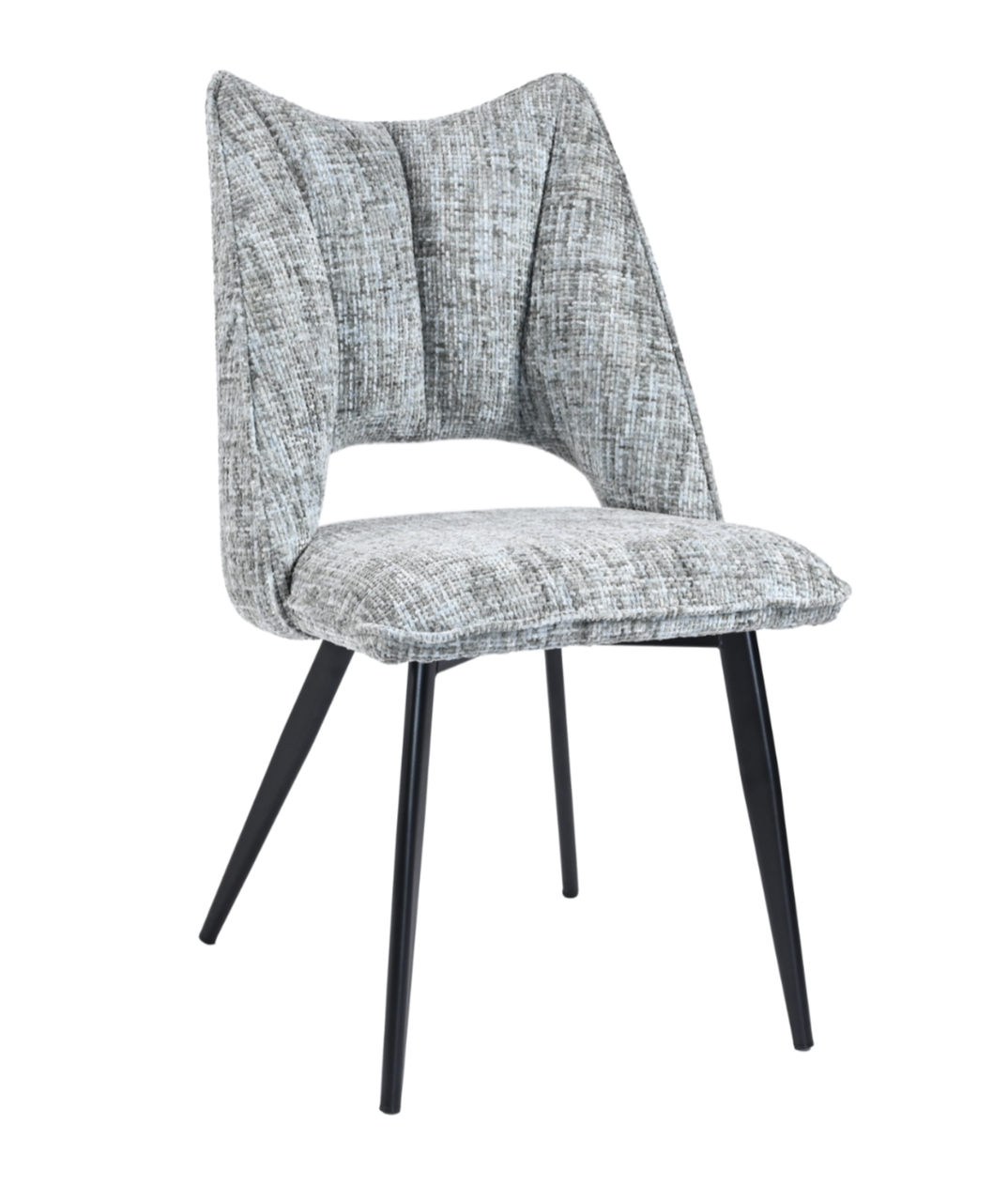 Стілець M-217 тканина гавана + ніжки чорні TM Vetro Mebel