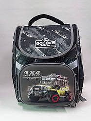 Каркасний шкільний рюкзак гуртом 24*33 см. серії "Gold" №12958