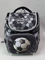 Каркасний шкільний рюкзак гуртом 24*33 см. серії "Gold" №12959