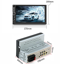 Автомагнітола 1DIN 7010 з 7-дюймовим сенсорним екраном, підтримкою MP5 та CarPlay, фото 4