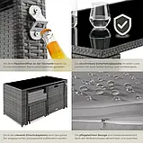 Меблі для відпочинку з ротанга Palermo, світло-сірий колір, фото 8