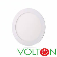 Стельовий світильник LED 12 W R 4200 K вбудований