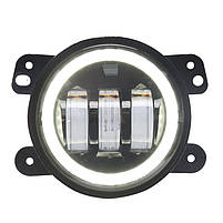 Фары противотуманные 60W 4 дюйма с ДХО и поворотами (2 шт) DAF, фото 2