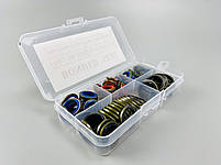 Набор металлорезиновых шайб с уплотнителями 6–16 мм 100 шт ATP2187, фото 3