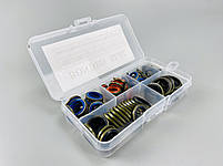 Набор металлорезиновых шайб с уплотнителями 6–16 мм 100 шт ATP2187, фото 4