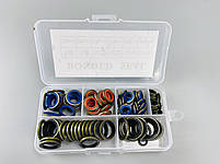 Набор металлорезиновых шайб с уплотнителями 6–16 мм 100 шт ATP2187, фото 2