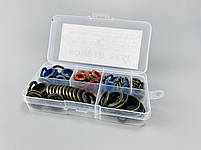 Набор металлорезиновых шайб с уплотнителями 6–16 мм 100 шт ATP2187, фото 9