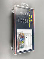 Набір запобіжників 93 шт (5А, 10А, 15А, 20А, 25А, 30А) захоплення + тестер 6-24В пластиковий бокс, фото 7