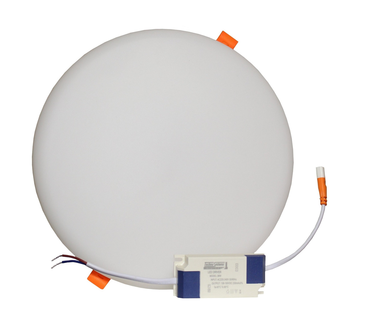 Світильник врізний LED Round Downlight 36W 220V 3600L 4000K Deco