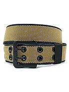 Ремінь тканинний двосторонній Weatro 3,8 х 120 см Койот + Чорний, фото 2