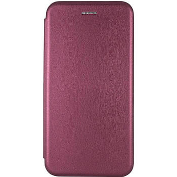 Шкіряний чохол-книжка Classy для Apple iPhone 13 (6.1") Maroon